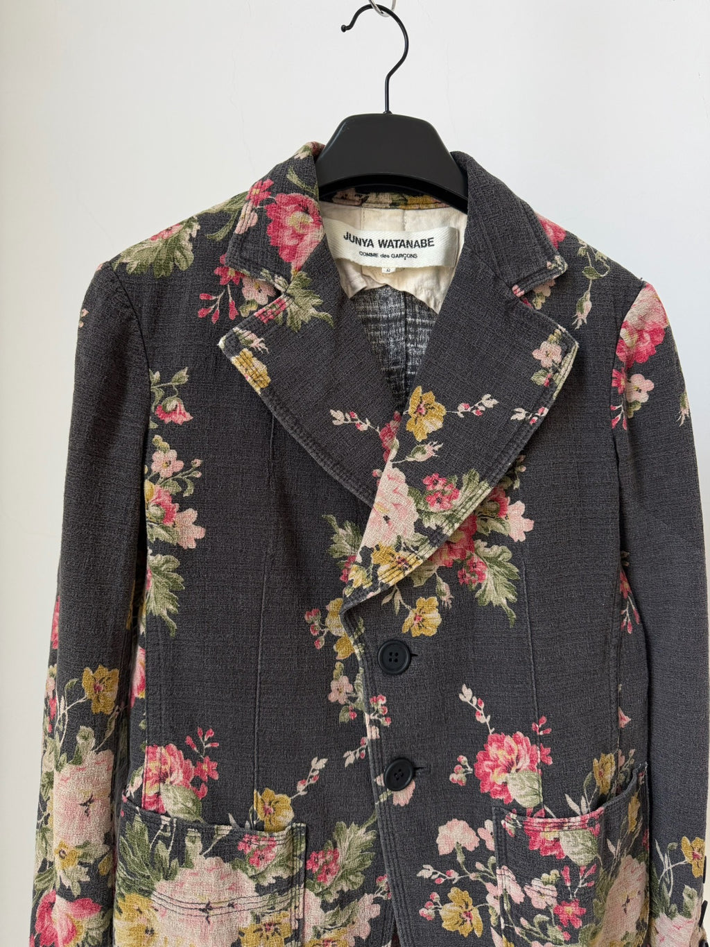 Junya Watanabe 2002 runway floral jacket