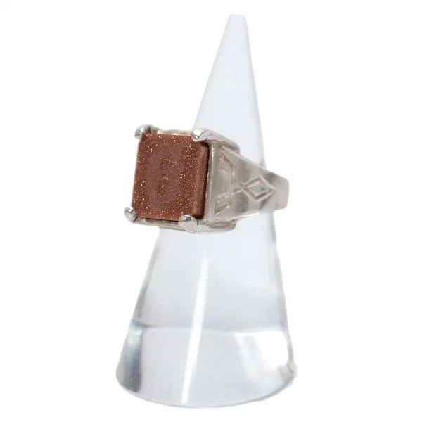 Jean Paul Gaultier Silver Square Seal Ring