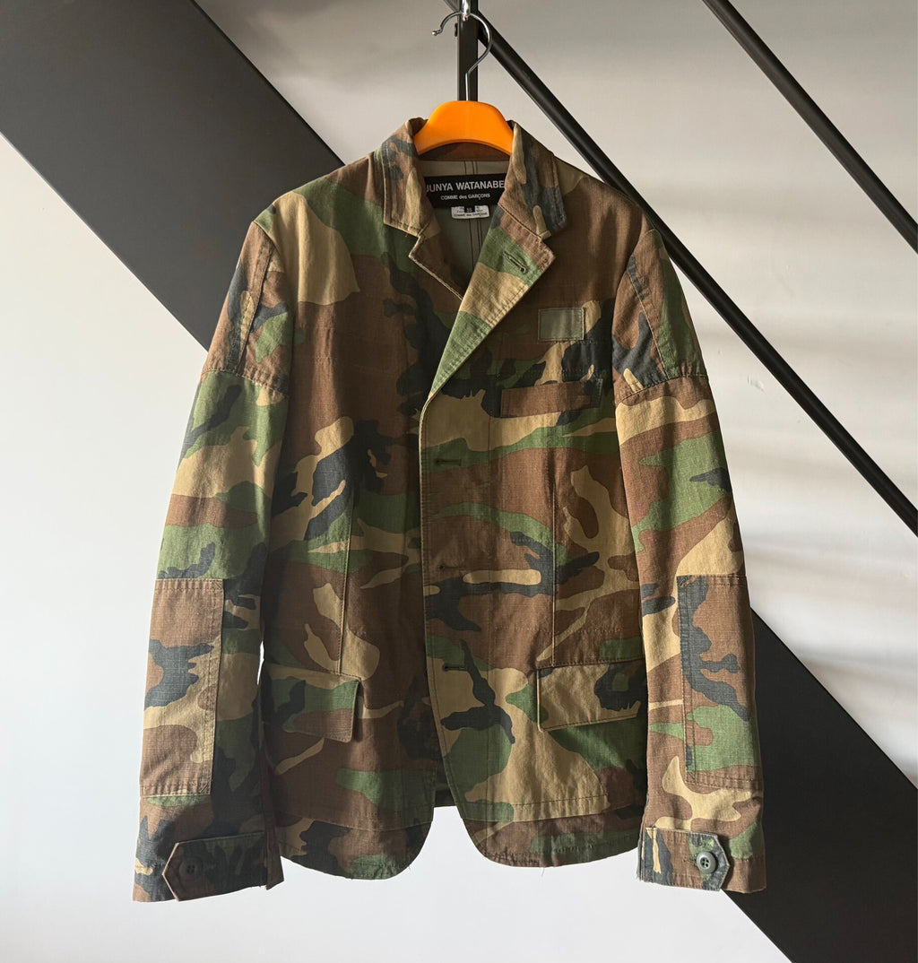 Comme Des Garcons 06AW Reconstructed Camo Jacket