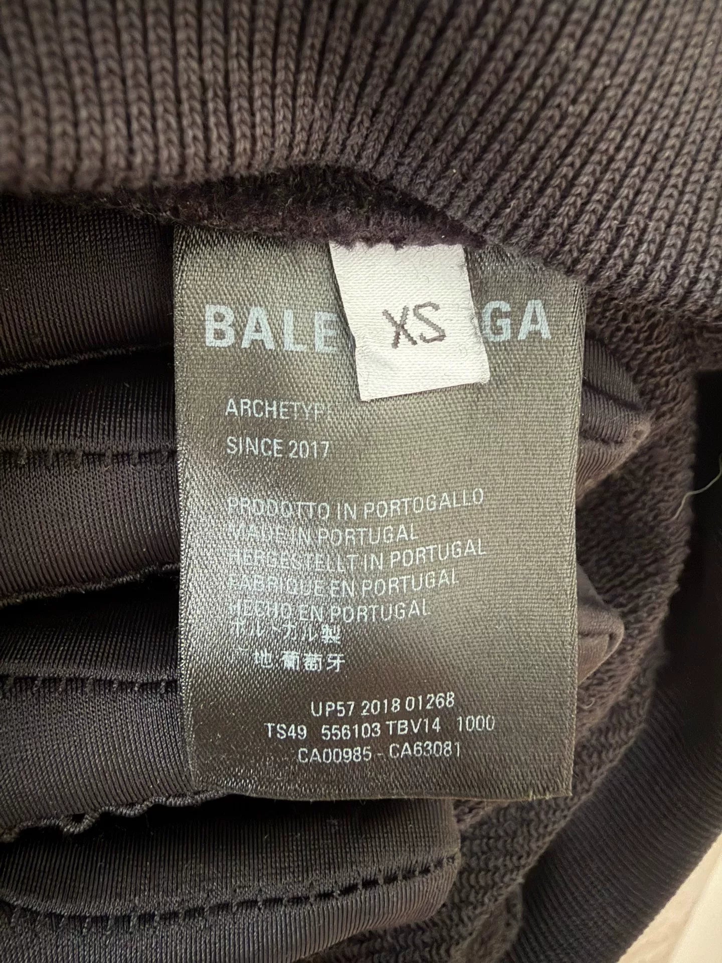 Balenciaga Back Print Cola Sweatshirt