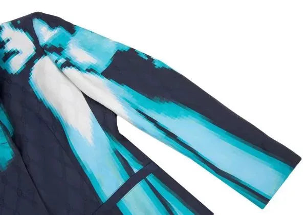 Jean Paul Gaultier Vintage Blue Portrait Blazer