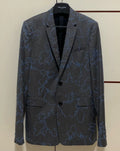 Dior Homme 16SS Runway Blue Gray Suit Wool