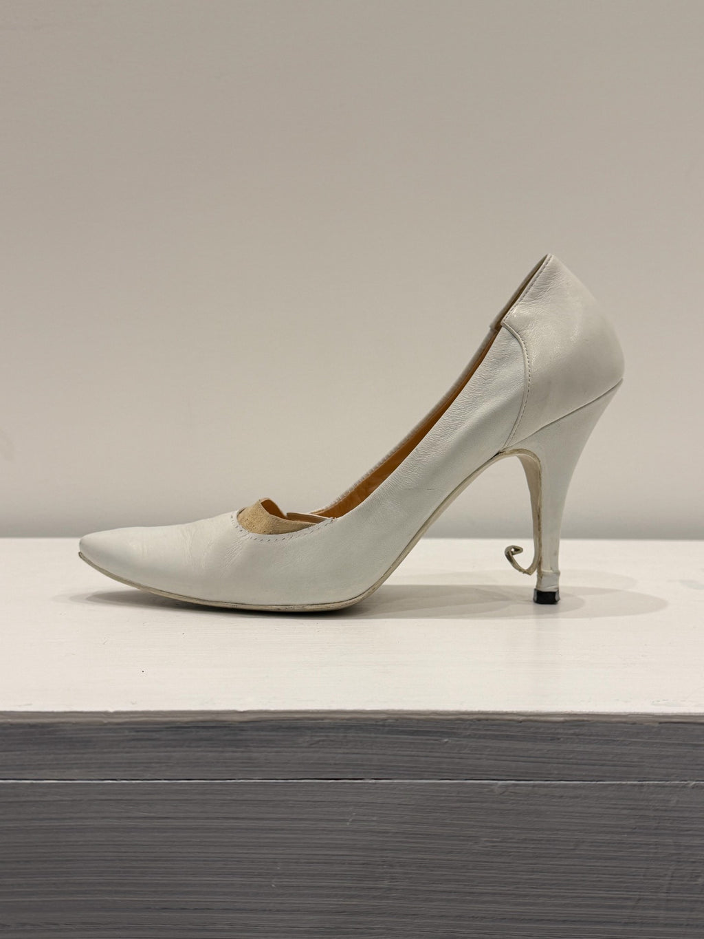 Maison Martin Margiela SS05 'Unfinished' Leather Heels