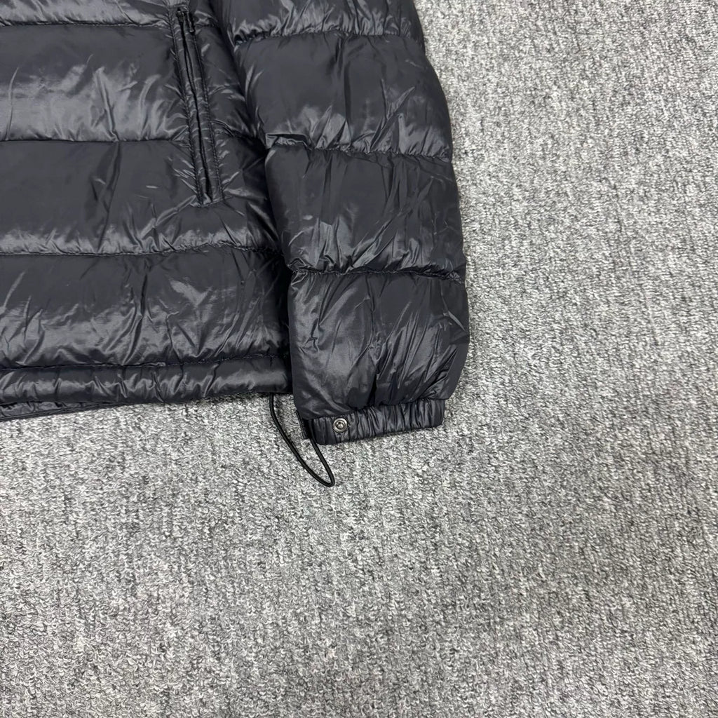 Moncler COPENHAGUE sleeve patch puffer quilted stand-collar down jacket