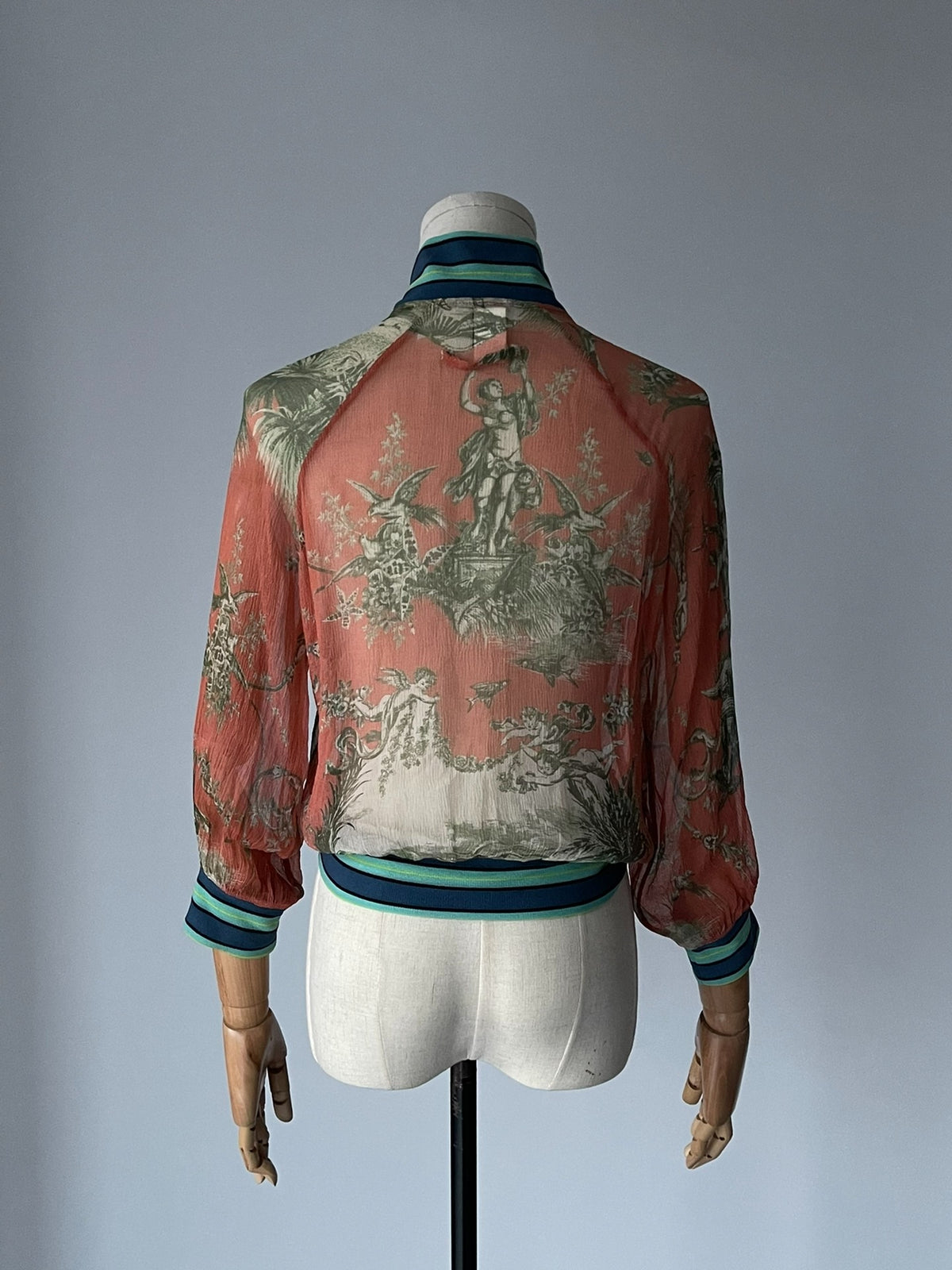 Jean Paul Gaultier Silk Bomber