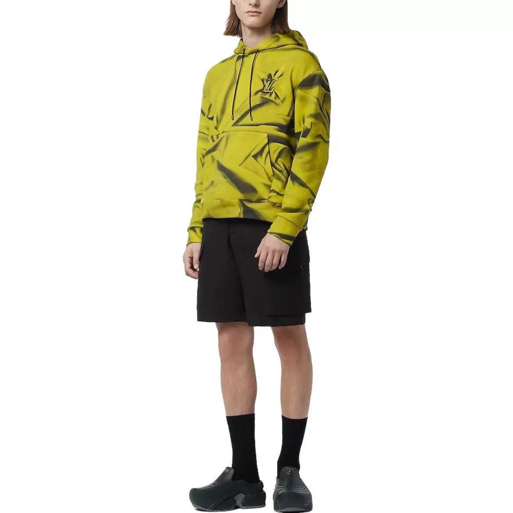 Louis Vuitton Hooded Cotton Green Hoodie