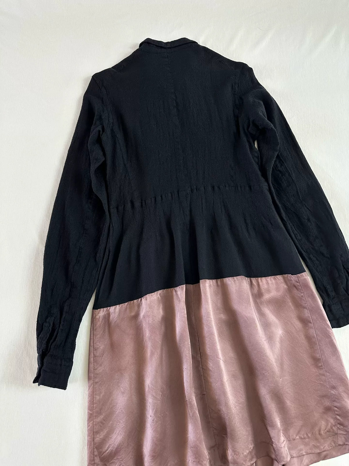 Comme Des Garcons Rei Kawakubo 1994 early shrinkage period long shirt dress
