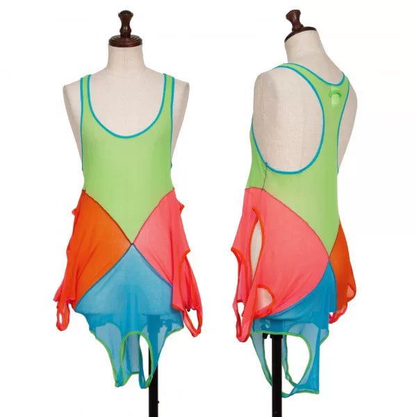 Jean Paul Gaultier Vintage Multicolour Structuralist Vest