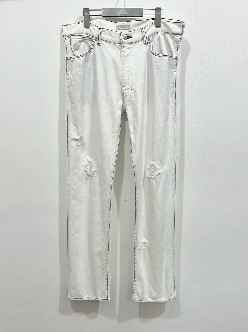 Number (n)ine 02SS "The Modern Age" White Pants