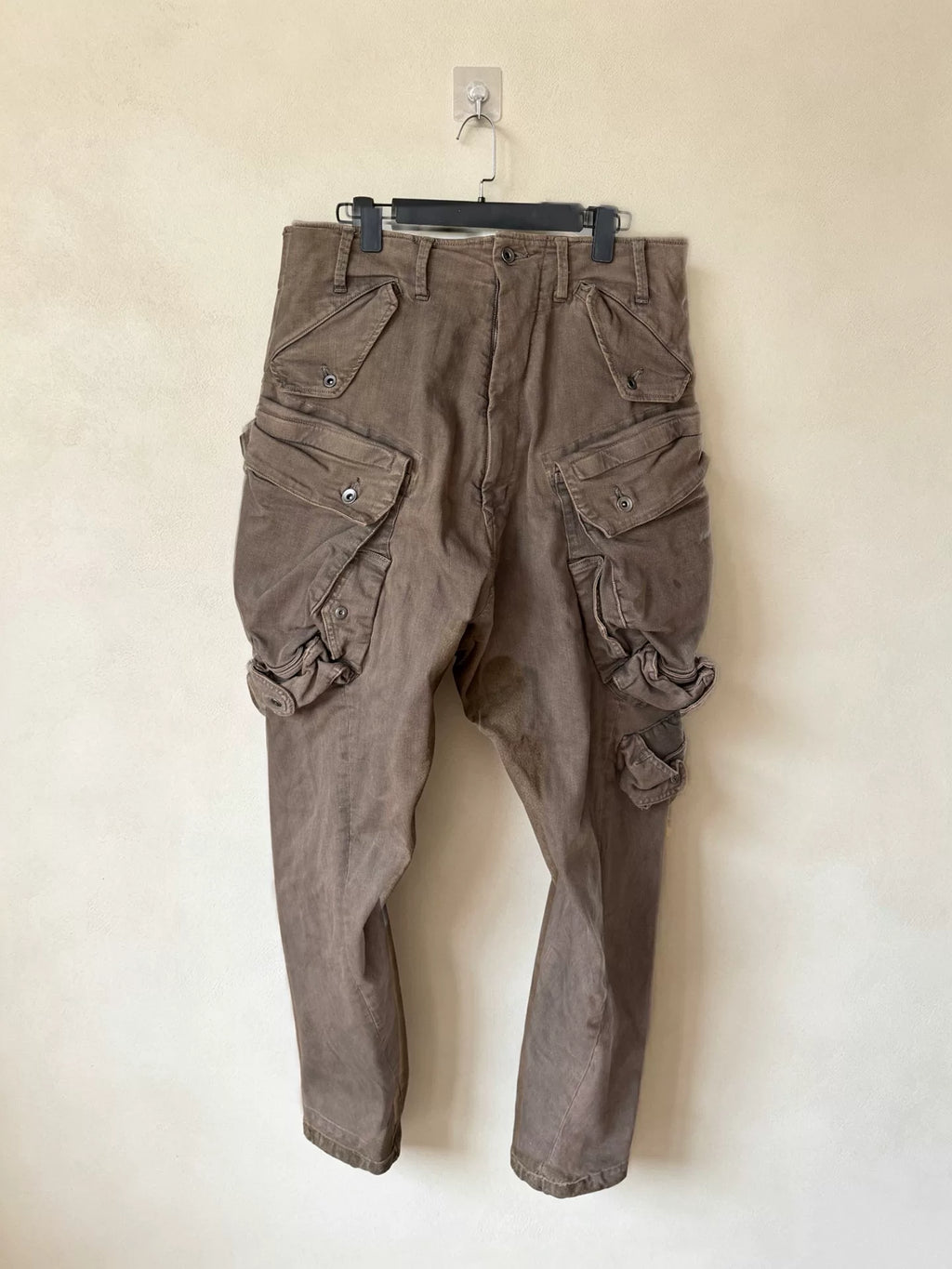 Julius FW20 Gas Mask Denim Bomb Pants