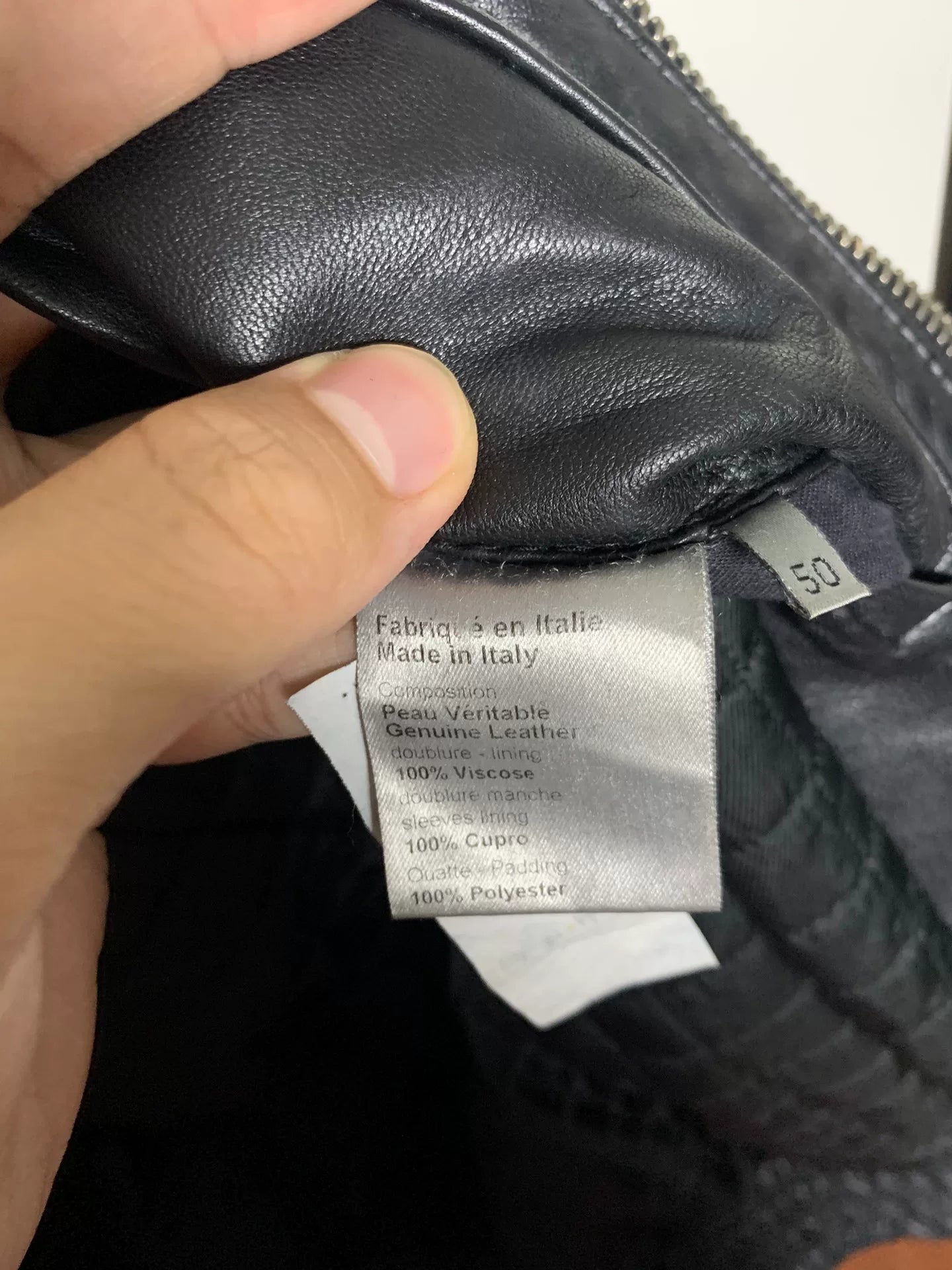 Dior Homme 08FW Sheepskin Leather Jacket worn by Ye