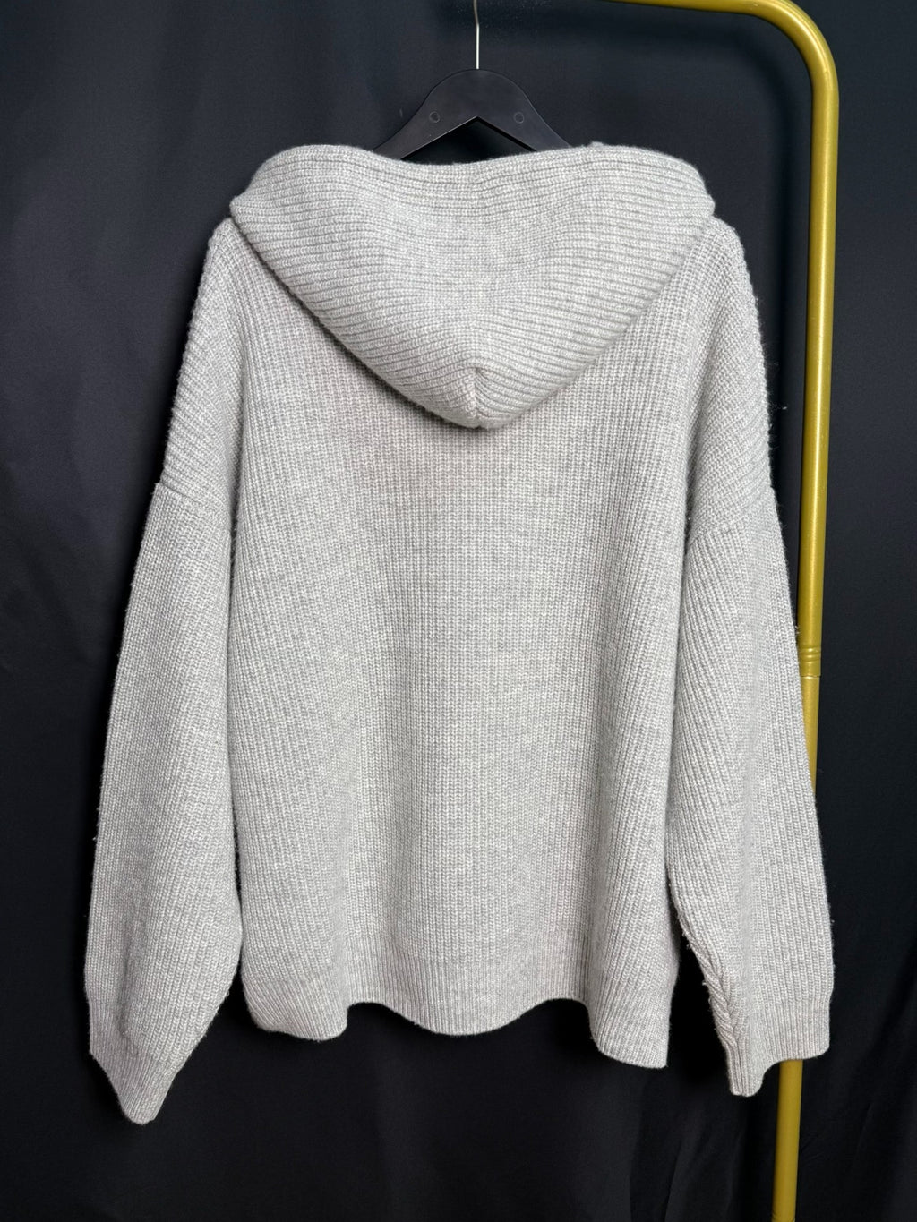 Celine Hooded Knit Sweater