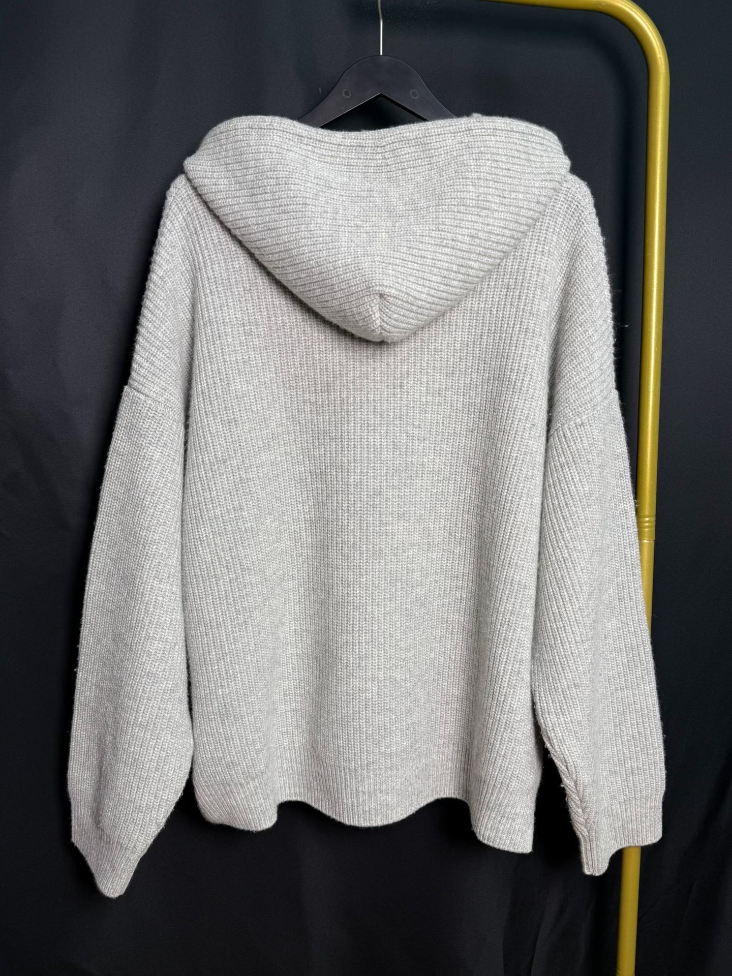 Celine Hooded Knit Sweater