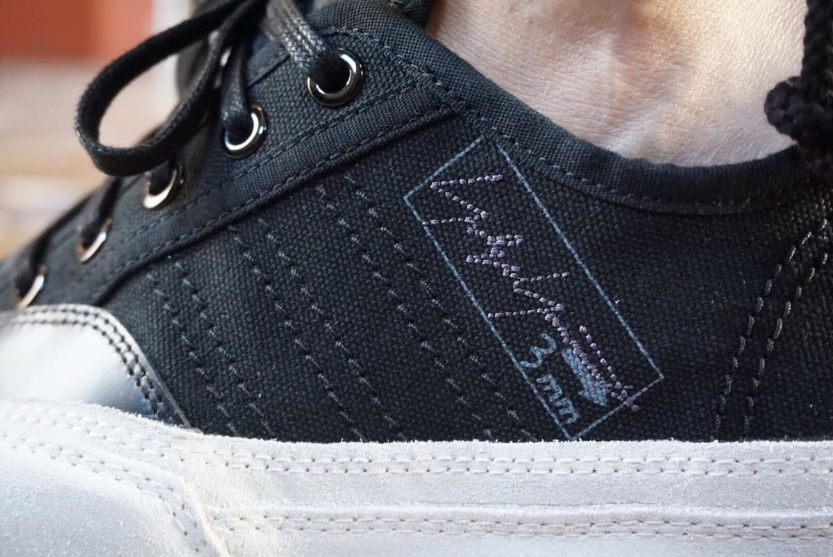 Yohji Yamamoto × Adidas Y3 Black Matchcourt Low Sneakers