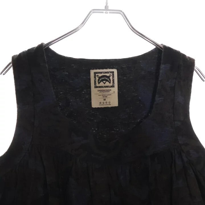 Undercover SS03 Printed Cotton Linen Vest