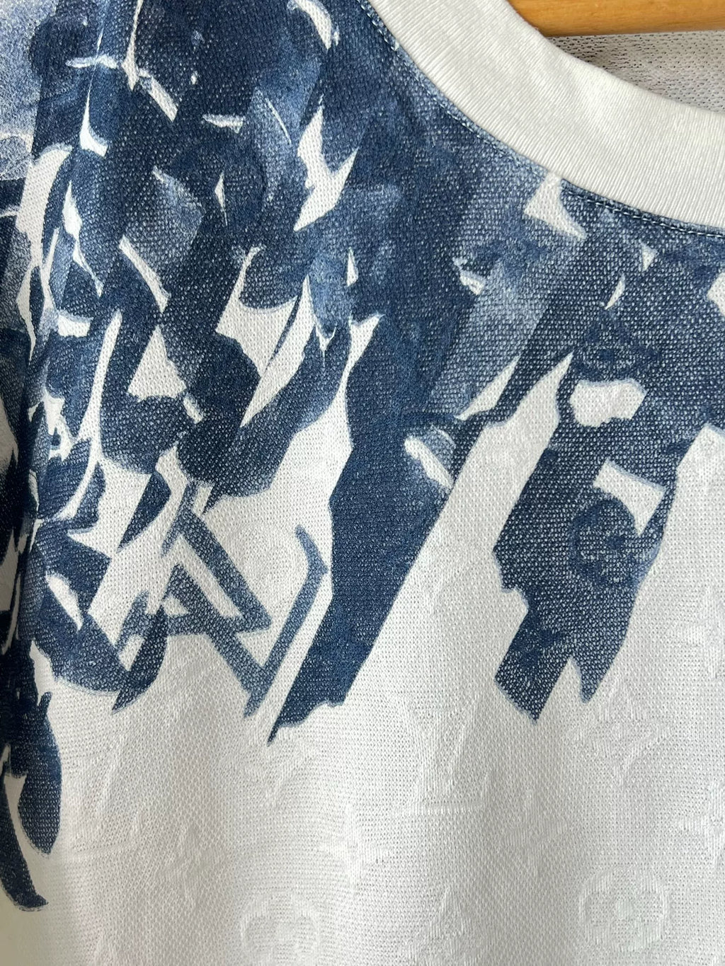 Louis Vuitton Ink-Wash Floral Short-Sleeve T-Shirt