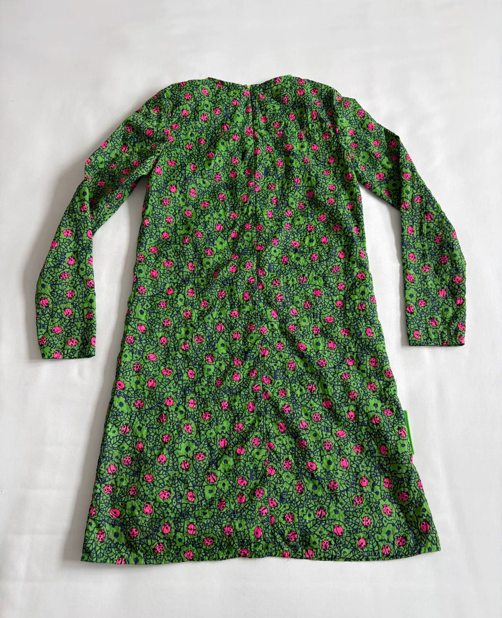 Walter van Beirendonck show‑model beetle dress W&LT second‑hand vintage 1997‑1998 show‑model Seven‑star ladybug printed dress