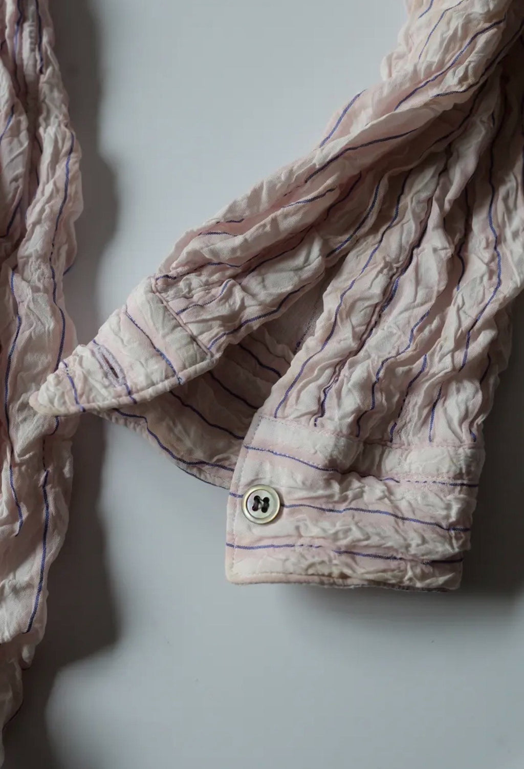 Yohji Yamamoto 1990s Pleated Long-Sleeve Shirt