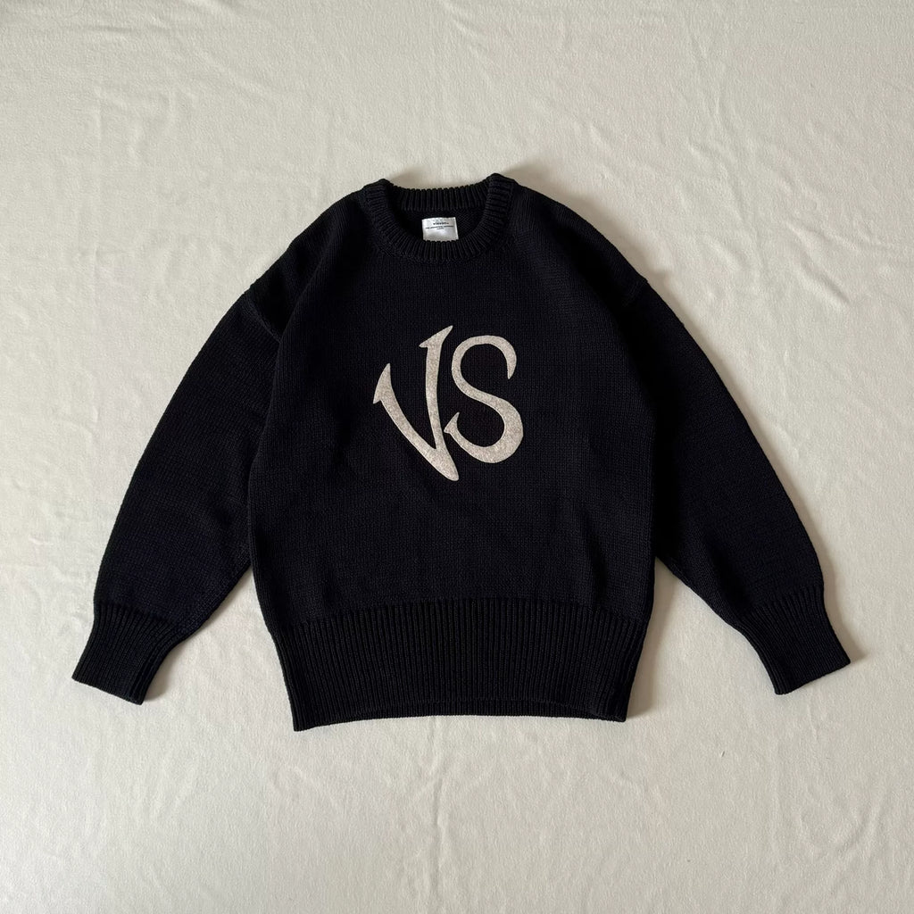 Visvim 23ss Letterman Crew Knit vs Knitwear Sweater