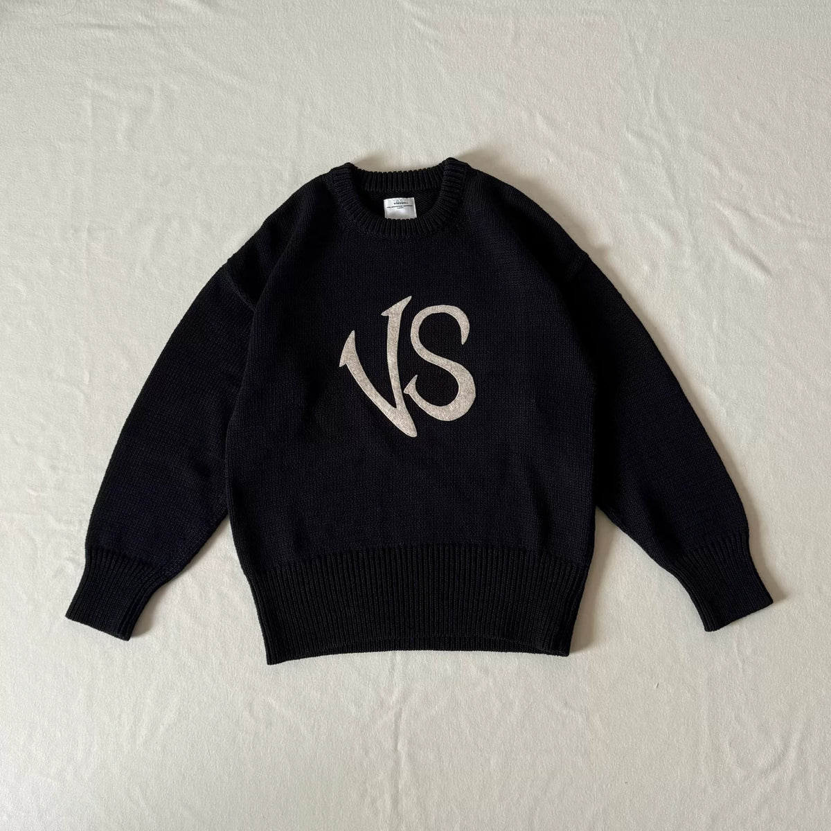Visvim 23ss Letterman Crew Knit vs Knitwear Sweater