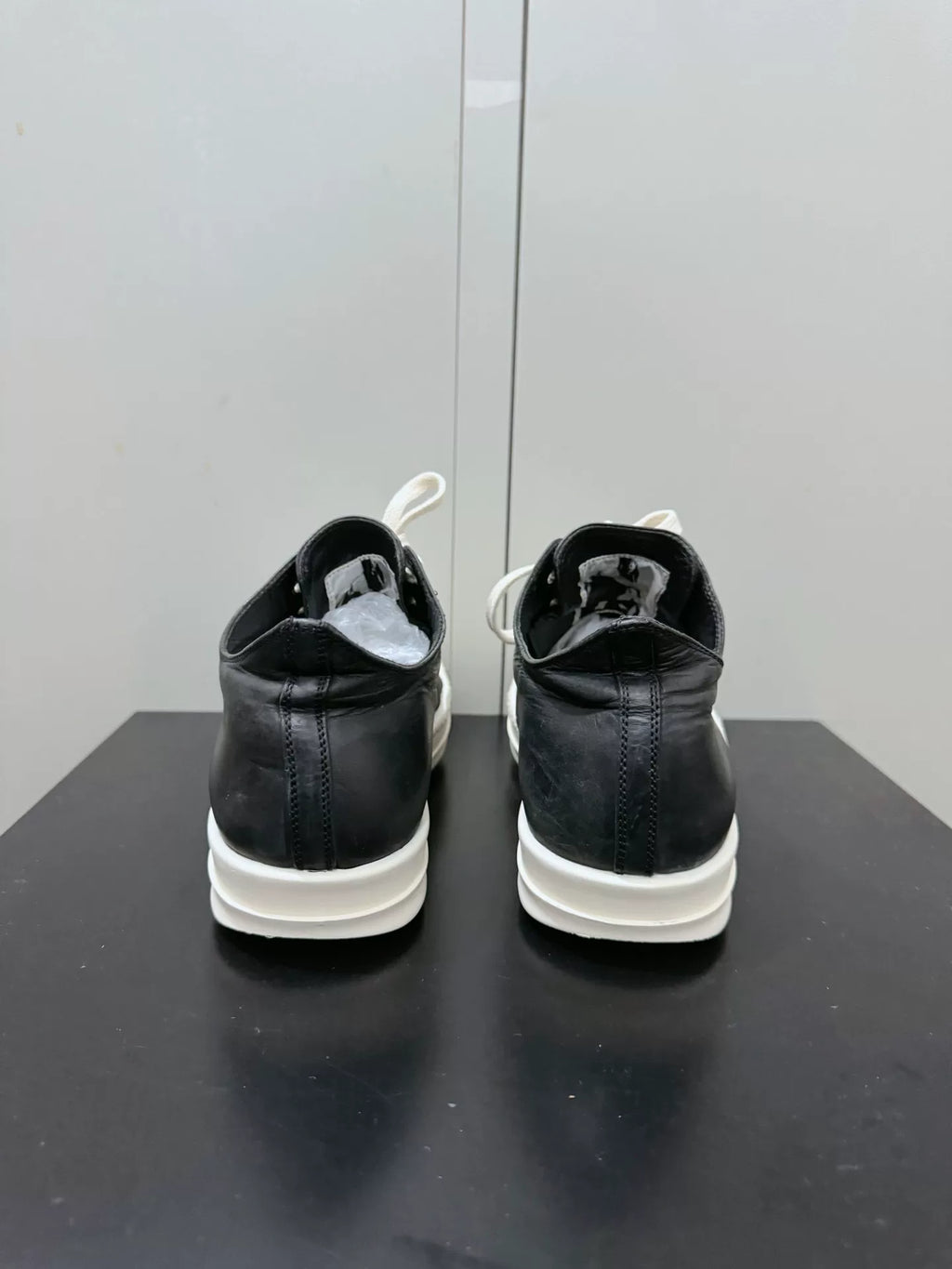 Rick Owens Leather Sneakers