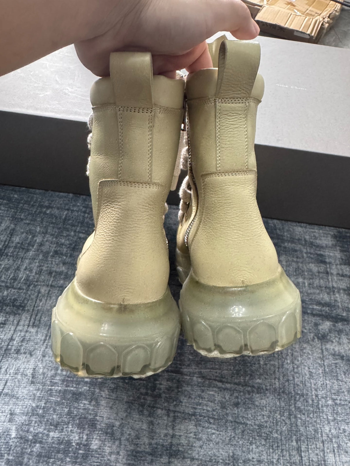 Rick Owens Thick-Lace Boots