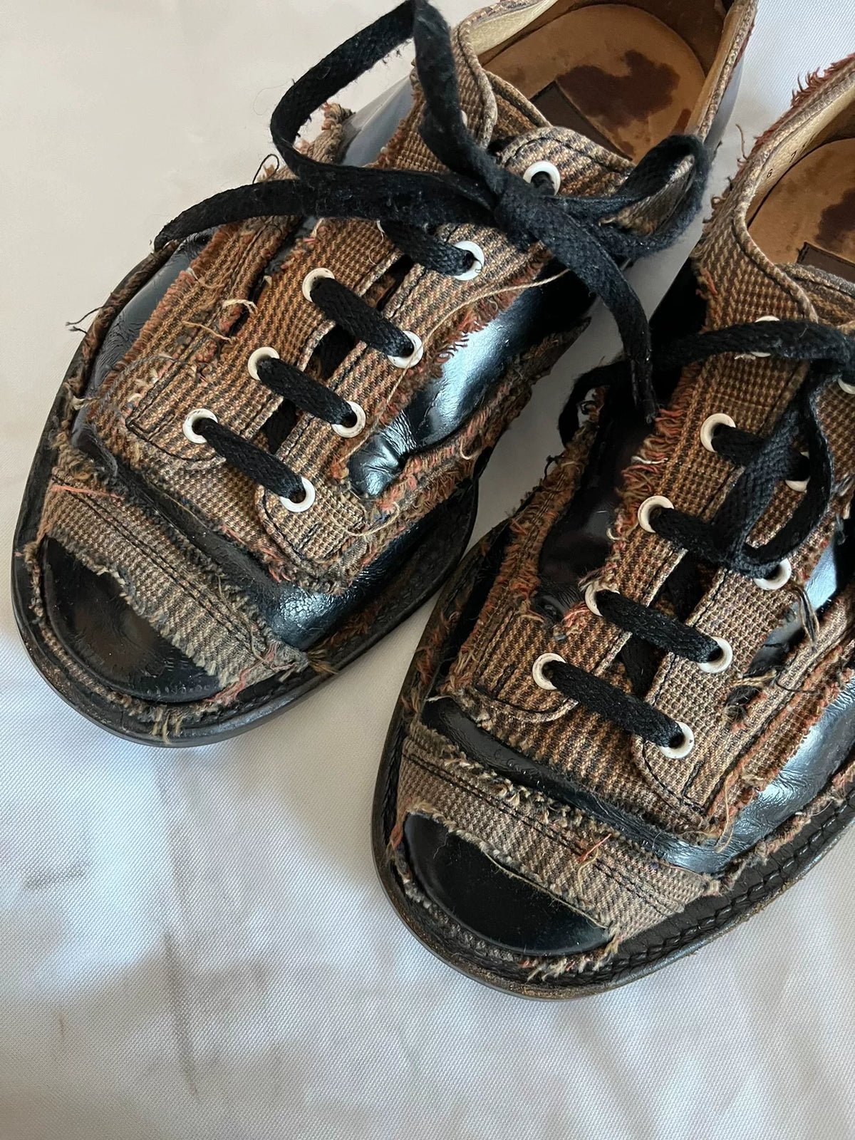 Christopher Nemeth Early Handmade Leather Lace-Up Shoes