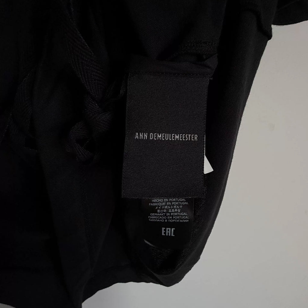 Ann Demeulemeester M/L Life Print Short Sleeve T-Shirt