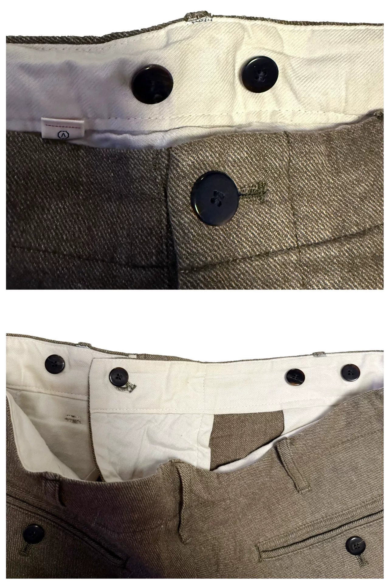 Visvim 18AW Tioga (i W C Twill) FW18 Wool Pants
