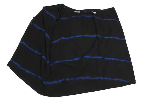 Issey Miyake Vintage Blue Geometric Skirt