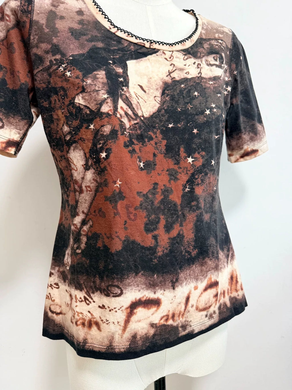 Jean Paul Gaultier Starry Sky Portrait T-Shirt