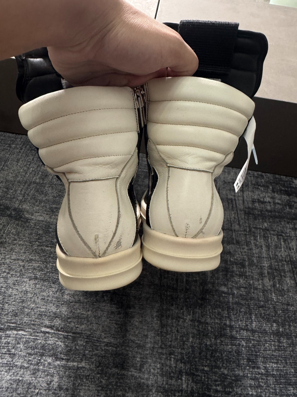 Rick Owens Inverted-Triangle Sneakers