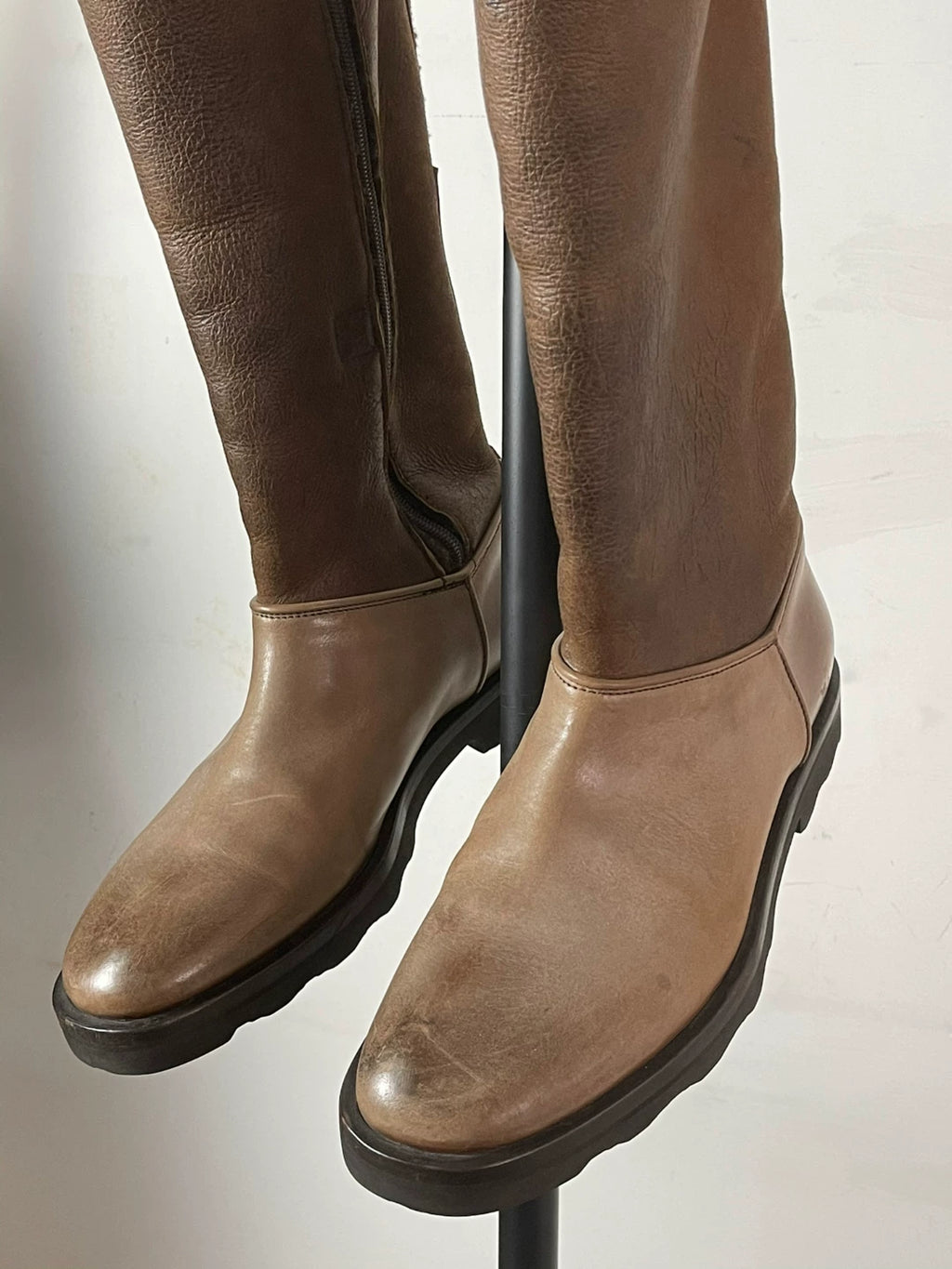 Maison Martin Margiela Fleece‑lined Military Boots