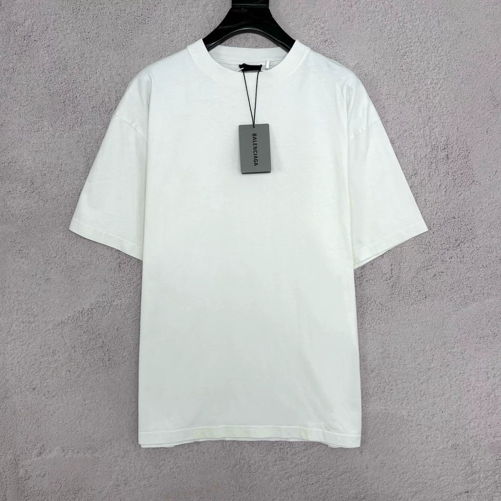 Balenciaga Washed Vintage Rhinestone T-Shirt
