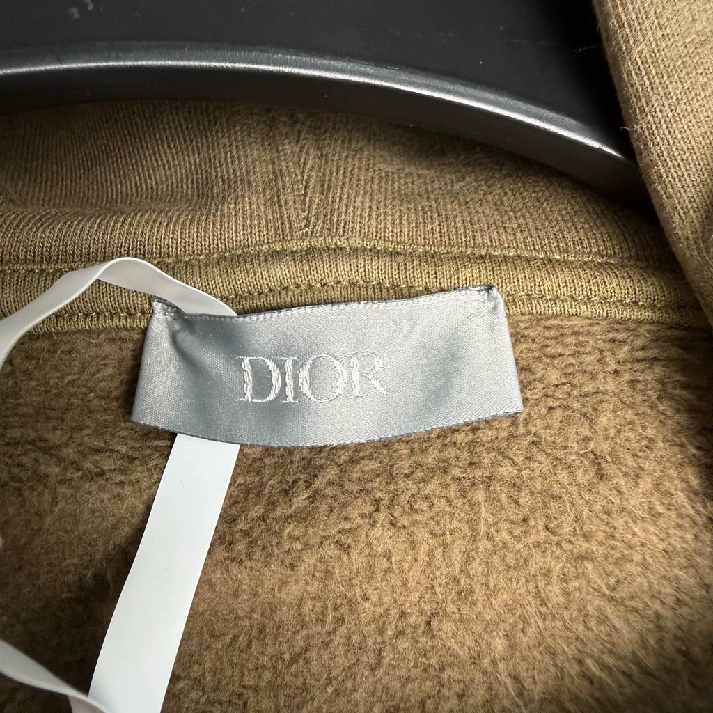 Dior Classic Embroidered Letter Print Hoodie
