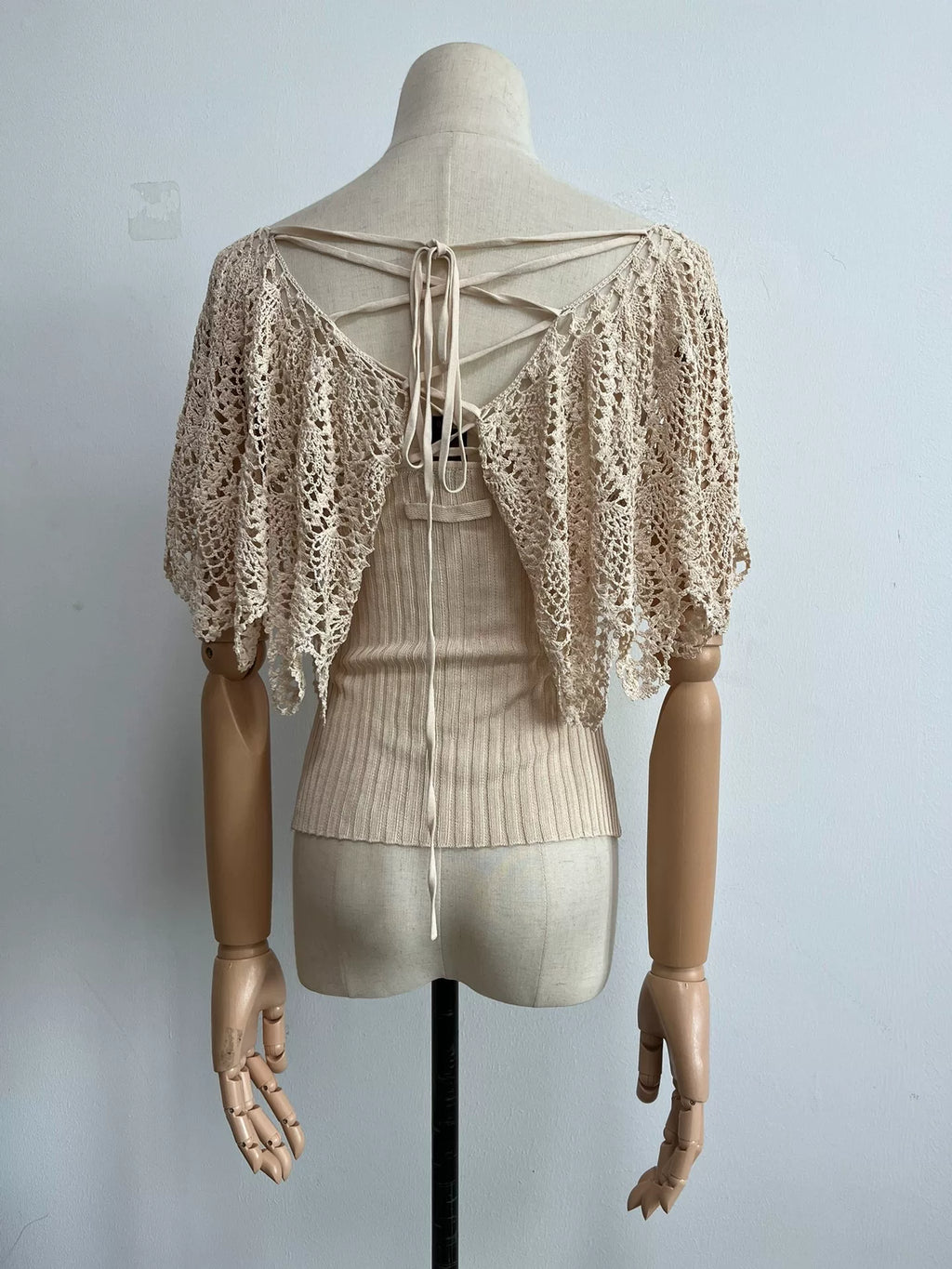 Jean Paul Gaultier Knit Drawstring Top