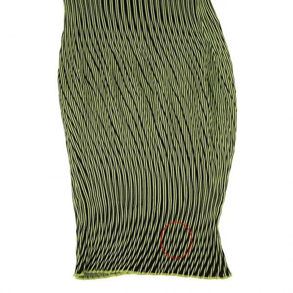 Issey Miyake Vintage Green Pleated Dress
