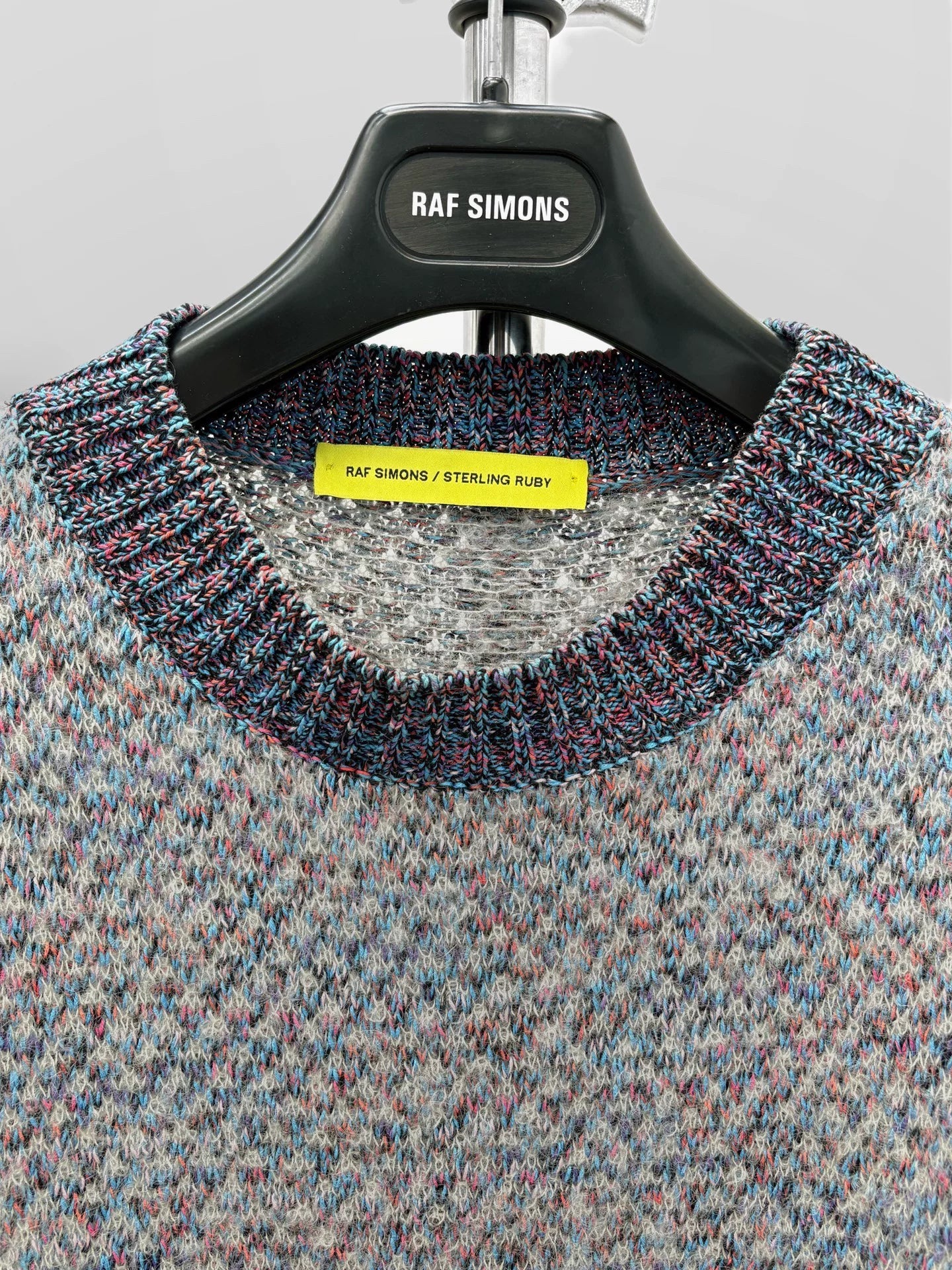 Raf Simons FW14 Sterling Ruby Fuzzy Vest