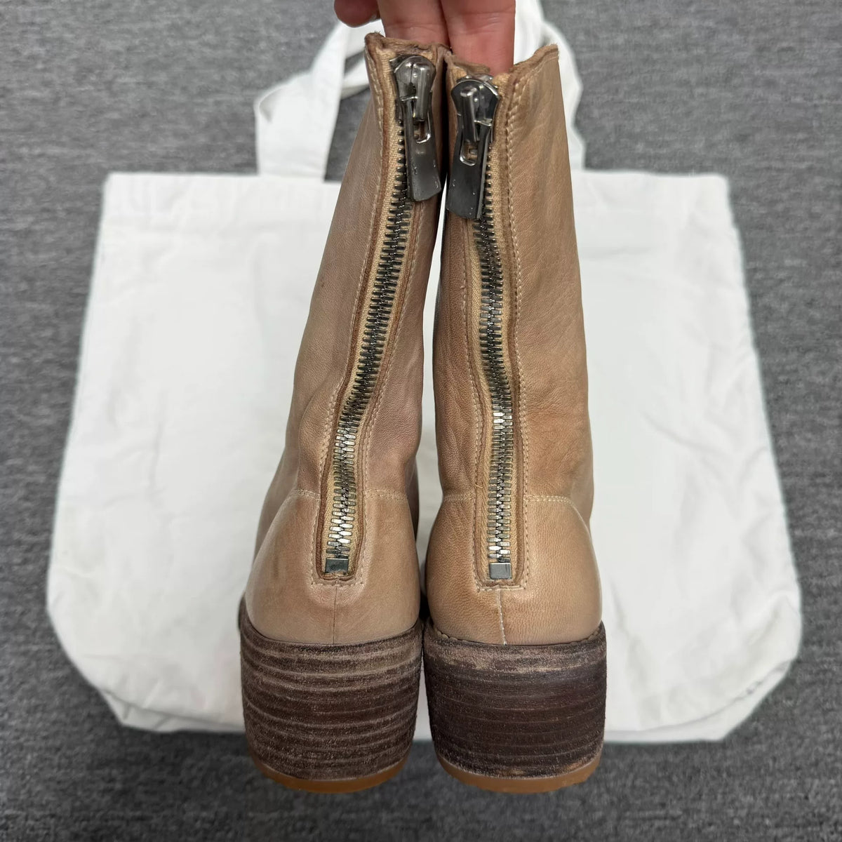 Guidi 788Z Milk Tea Boots
