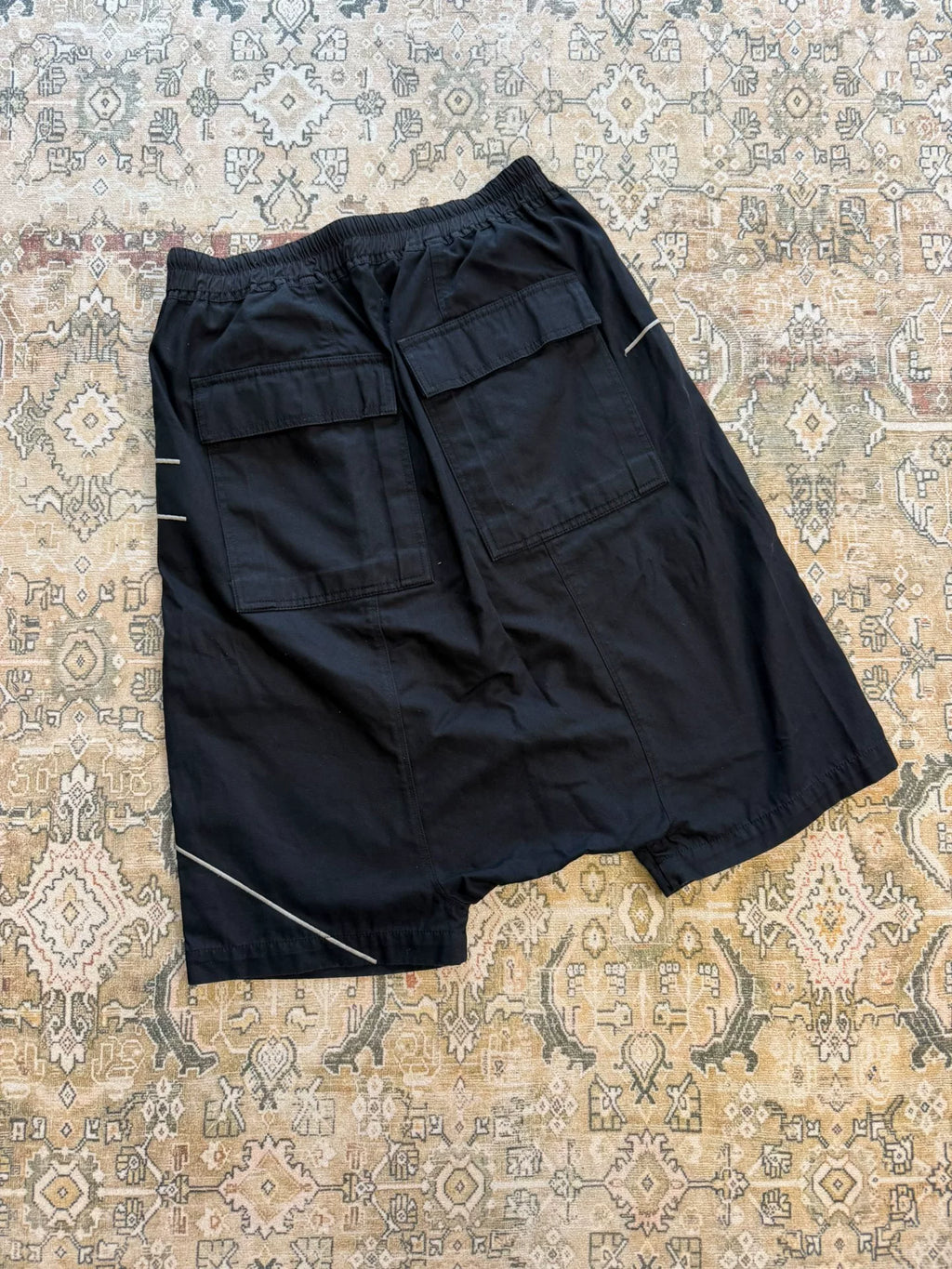 Rick Owens Geometric 7/8 Shorts