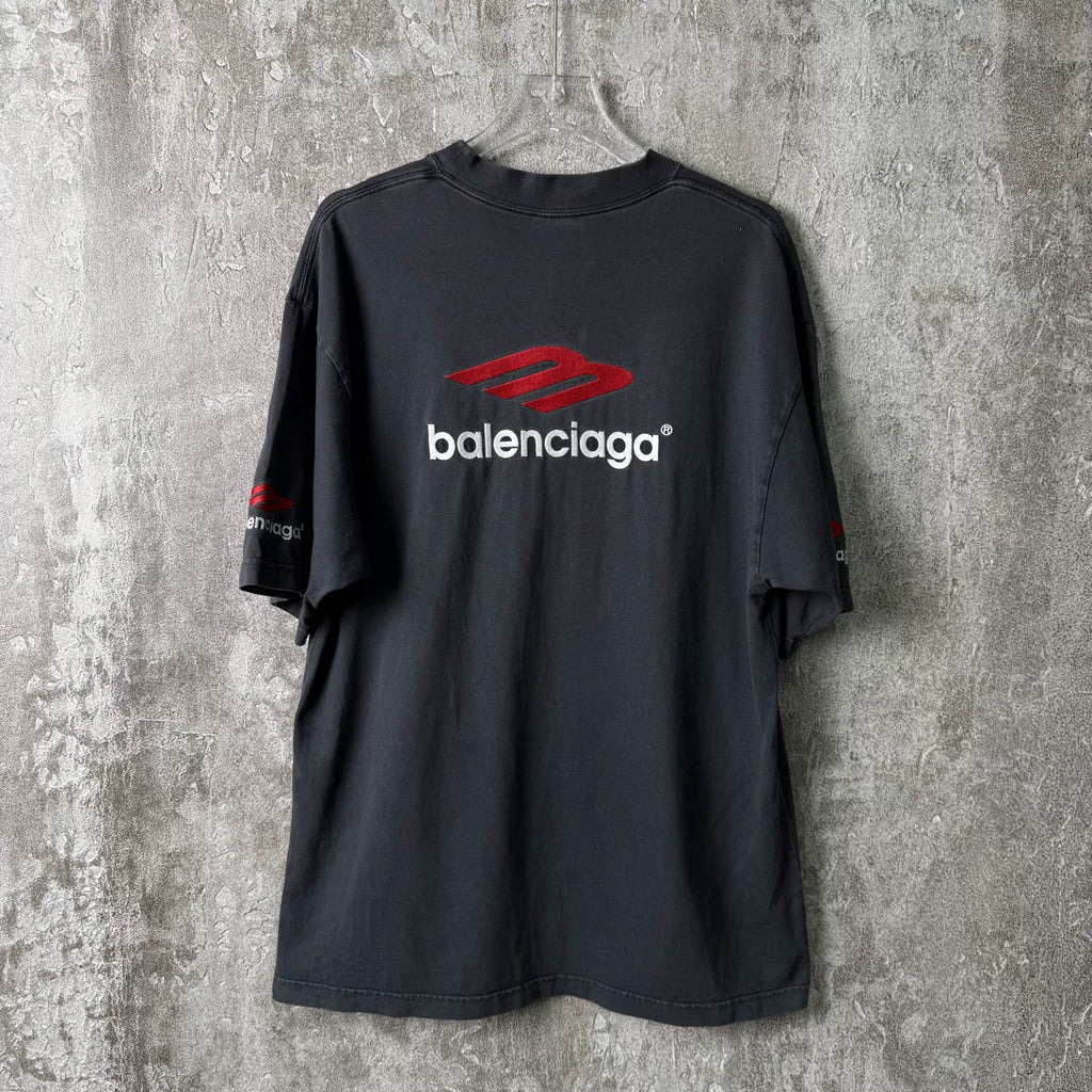 Balenciaga 3B Sports Icon Embroidered Top