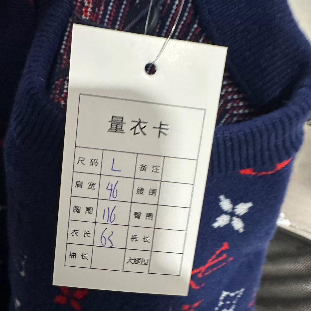 Louis Vuitton Monogram All-Over Print Sweater