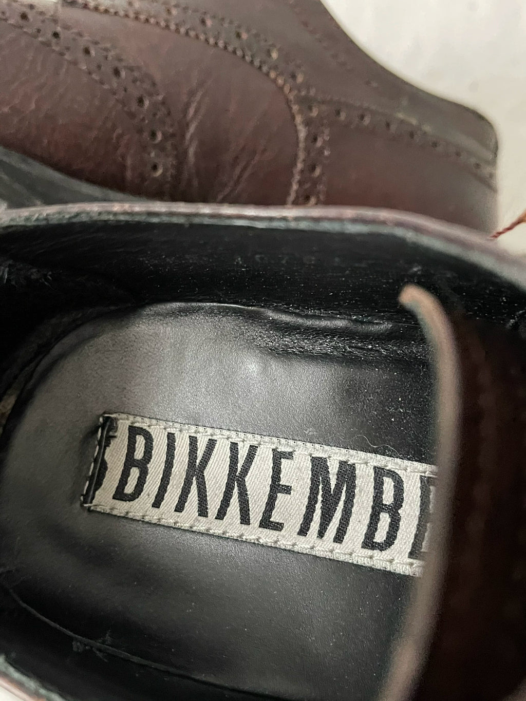 Dirk Bikkembergs Baroque Embellished Derby Leather Shoes