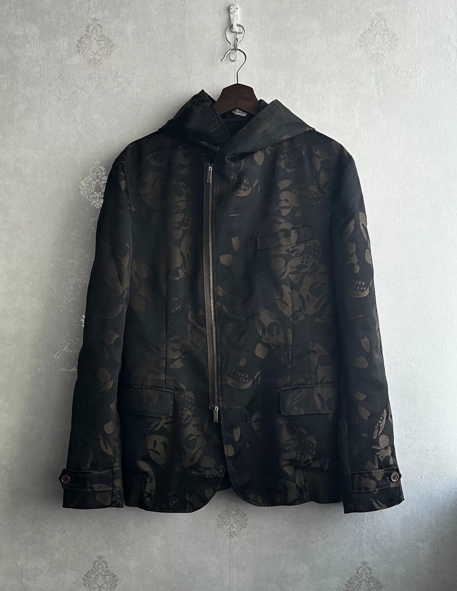 Alexander McQueen Jacquard Skull Mainline Jacket