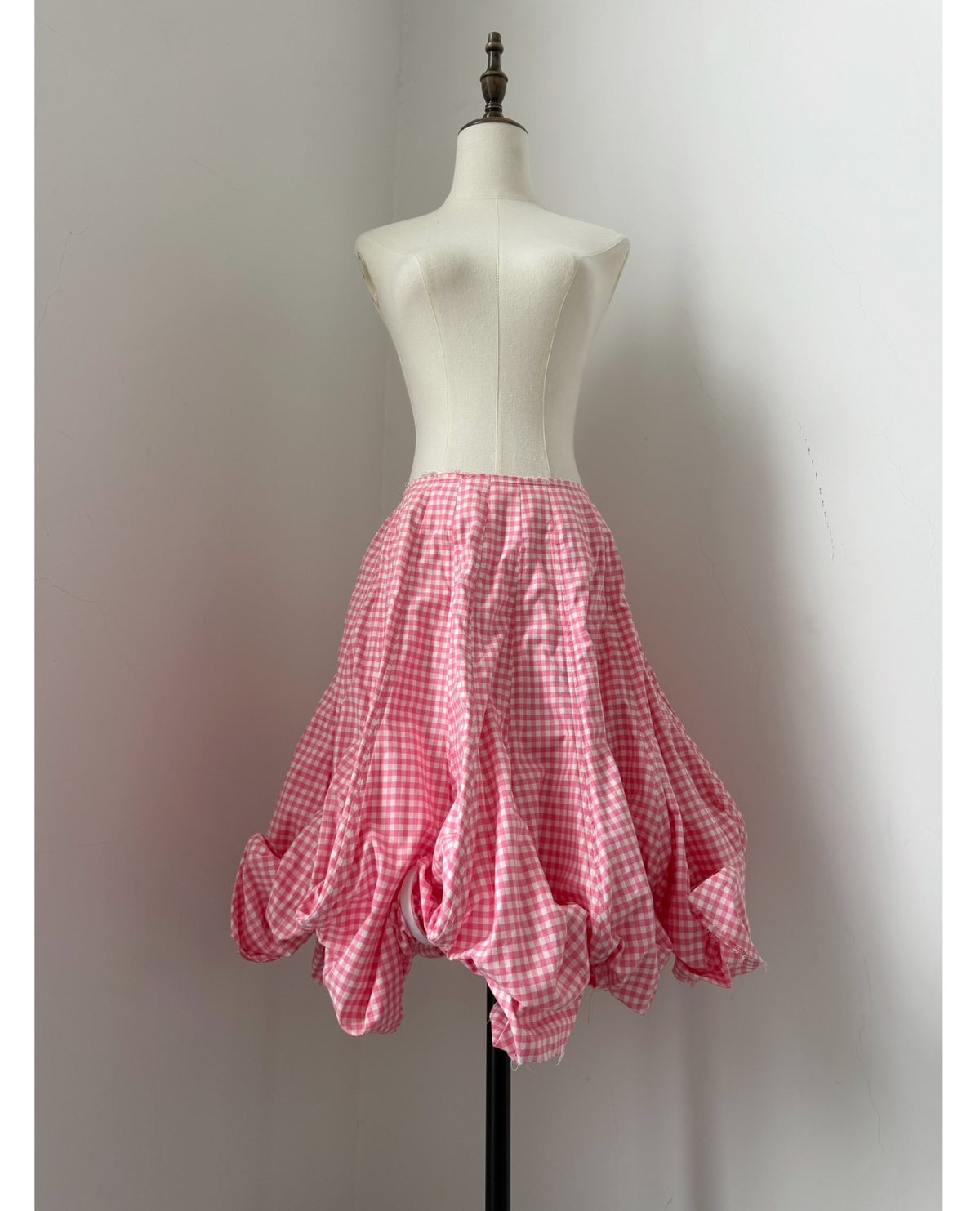 Comme Des Garcons Midi Pink Skirt