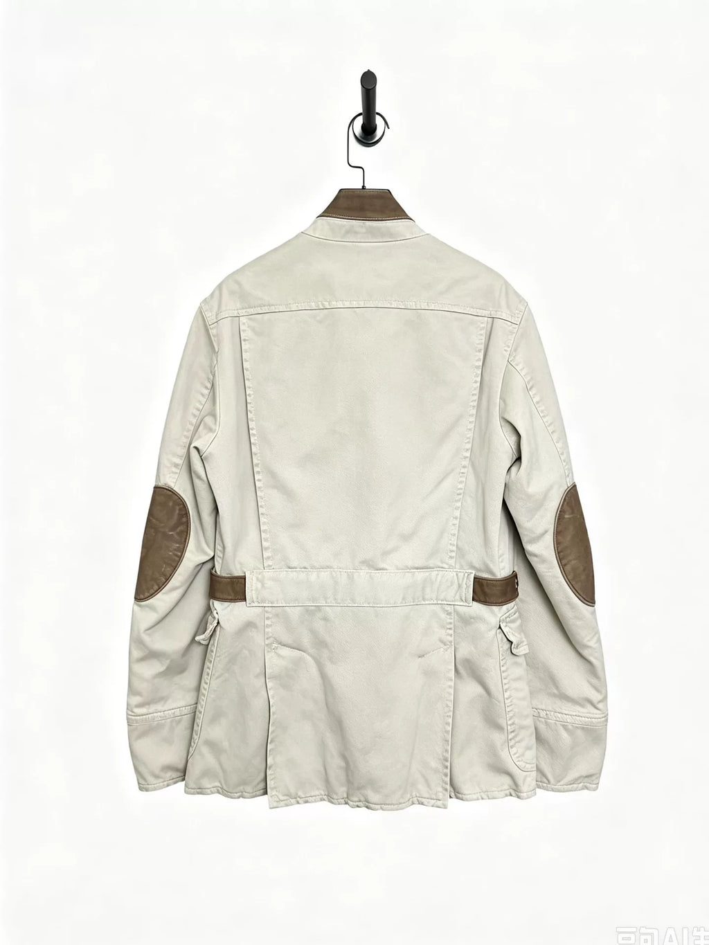 Dsquared Hunting Jacket with Leather Panels