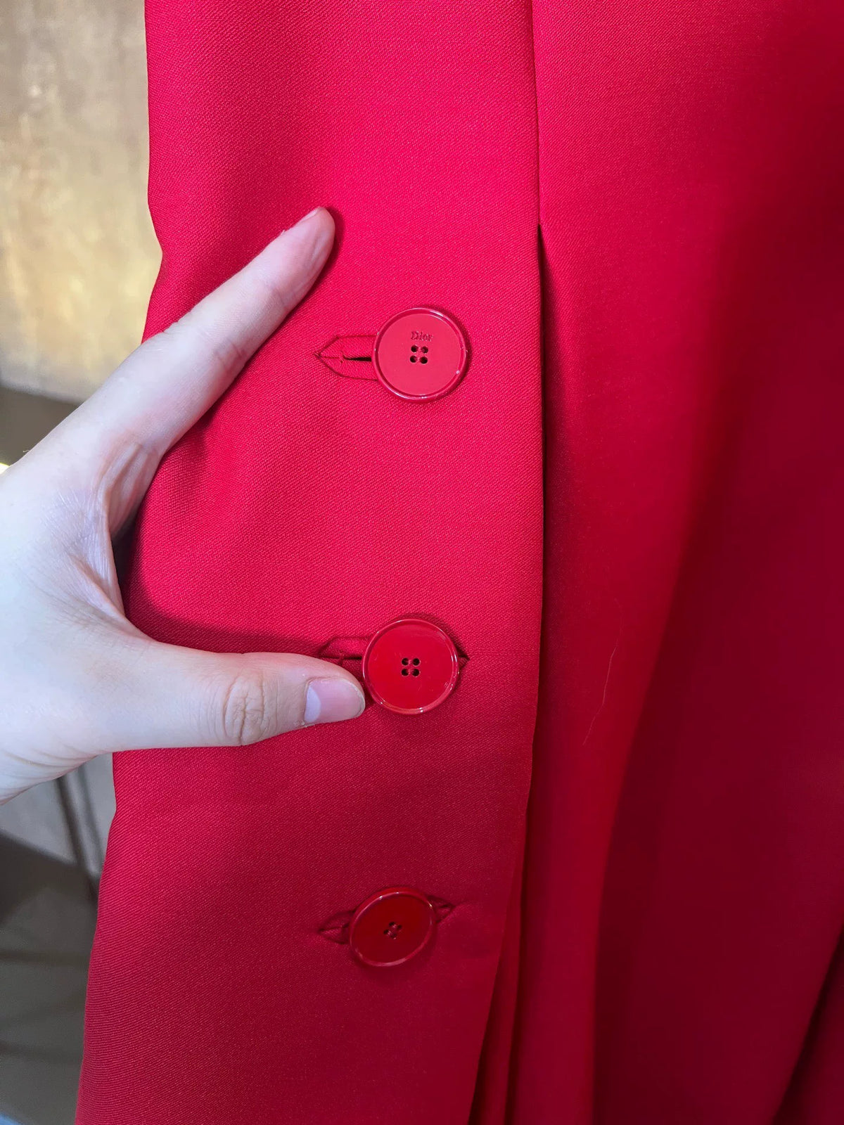 Dior Red Dress