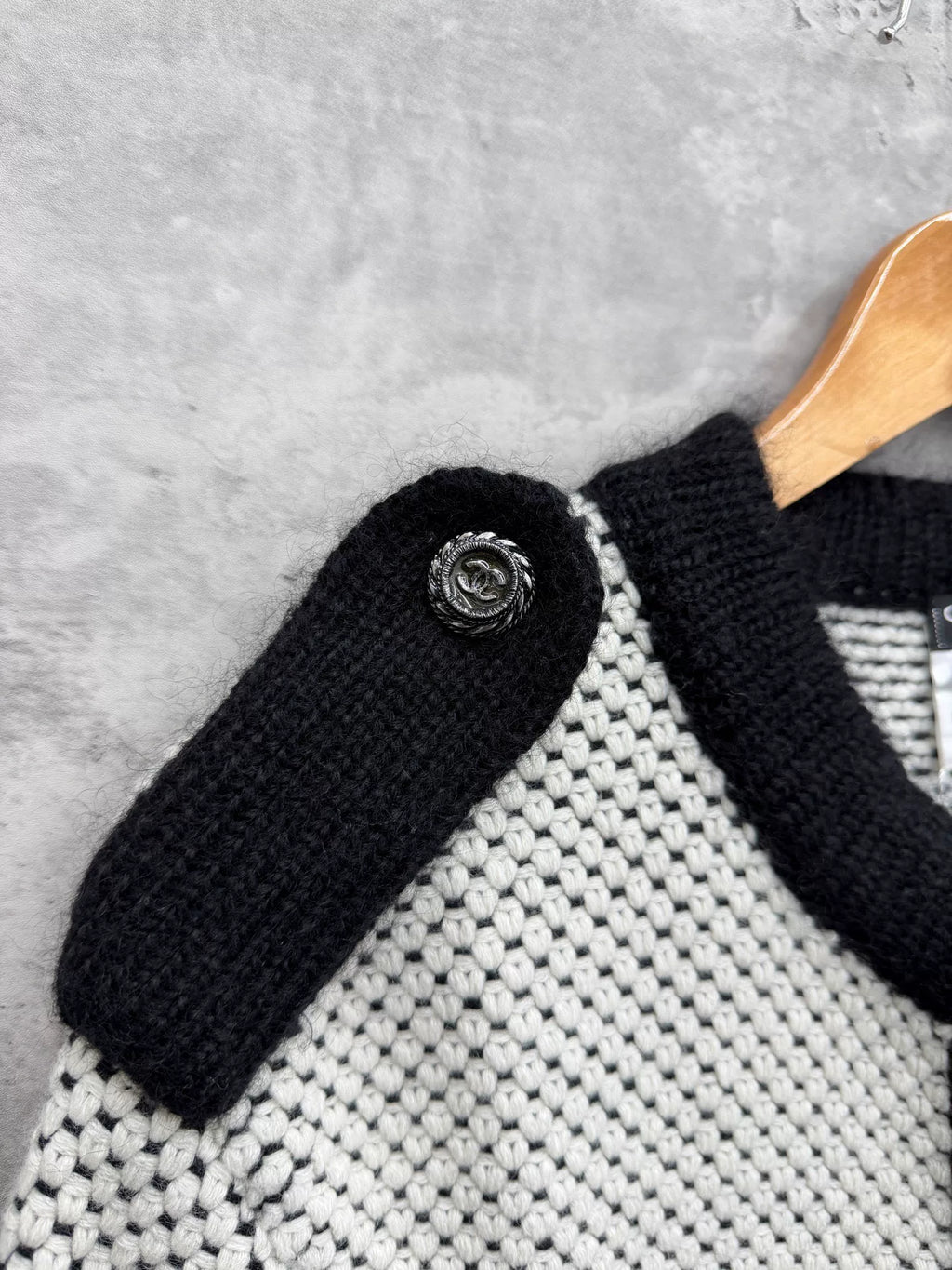 Chanel Snowflake Jacquard Tweed Knit Jacket