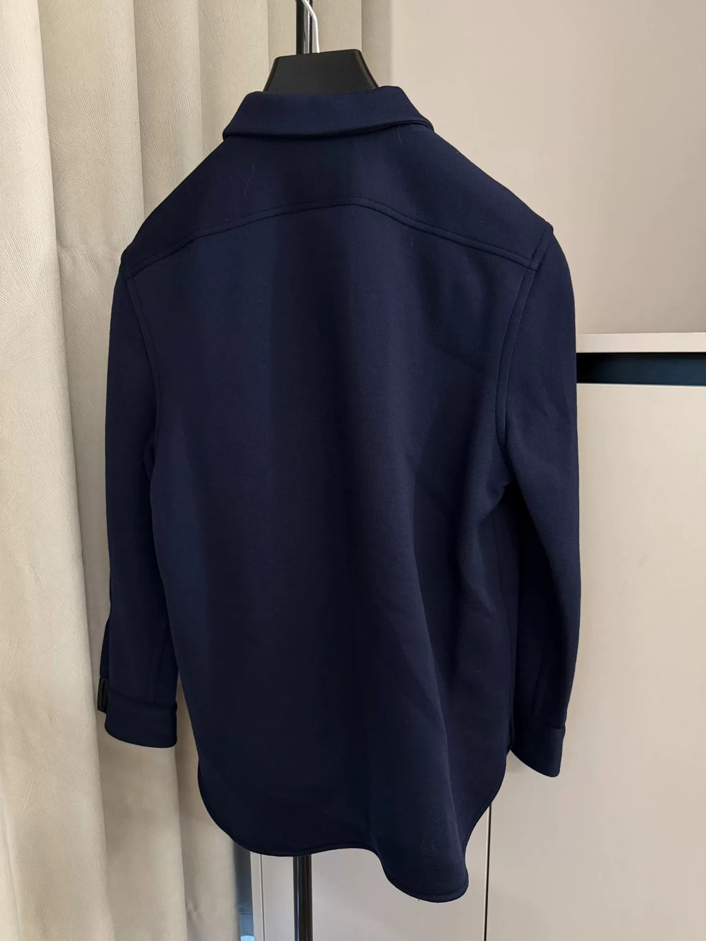 Saint Laurent SS22 Blue Gold Thread YSL Embroidered Shirt