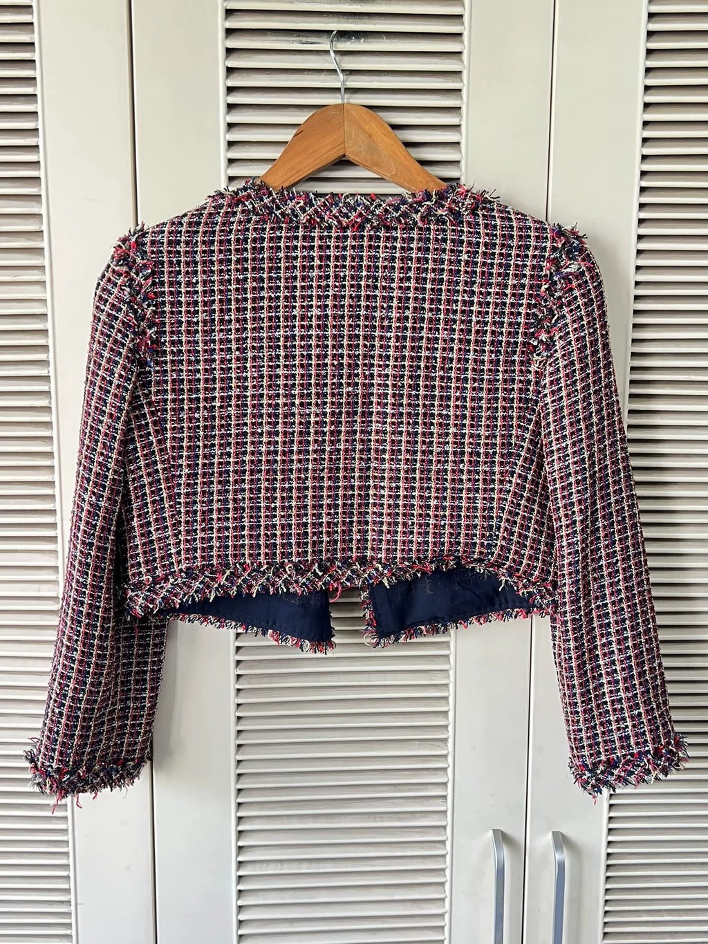 Chanel CHANEL Tweed Cropped Jacket